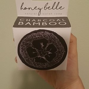 Loofah charcoal bamboo soap